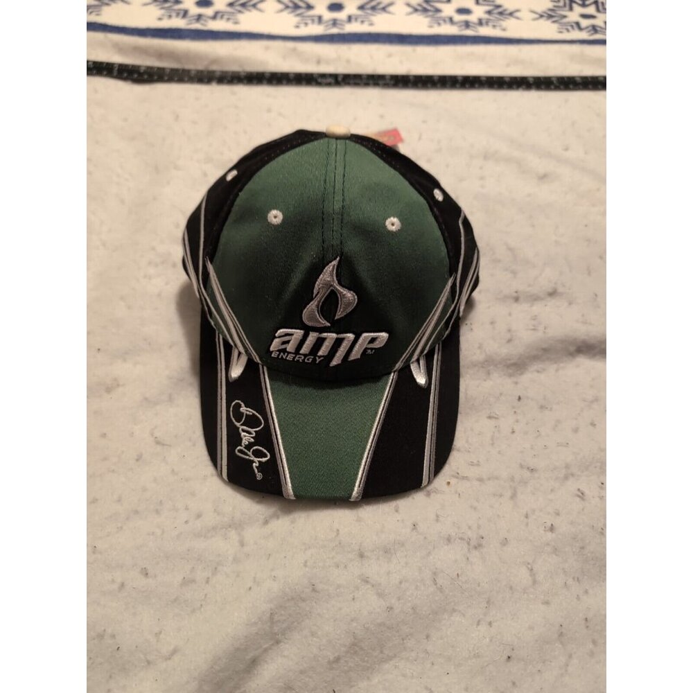 DALE Earnhardt JR AMP ENERGY WINNERS CIRCLE NASCAR CAP HAT drink NWT